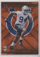2018 Panini XR Rookies Orange 42/99 Tyquan Lewis #131 rp9