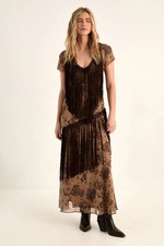 Nastygal Beige Maxi Dress Womens Day To Night Dresses