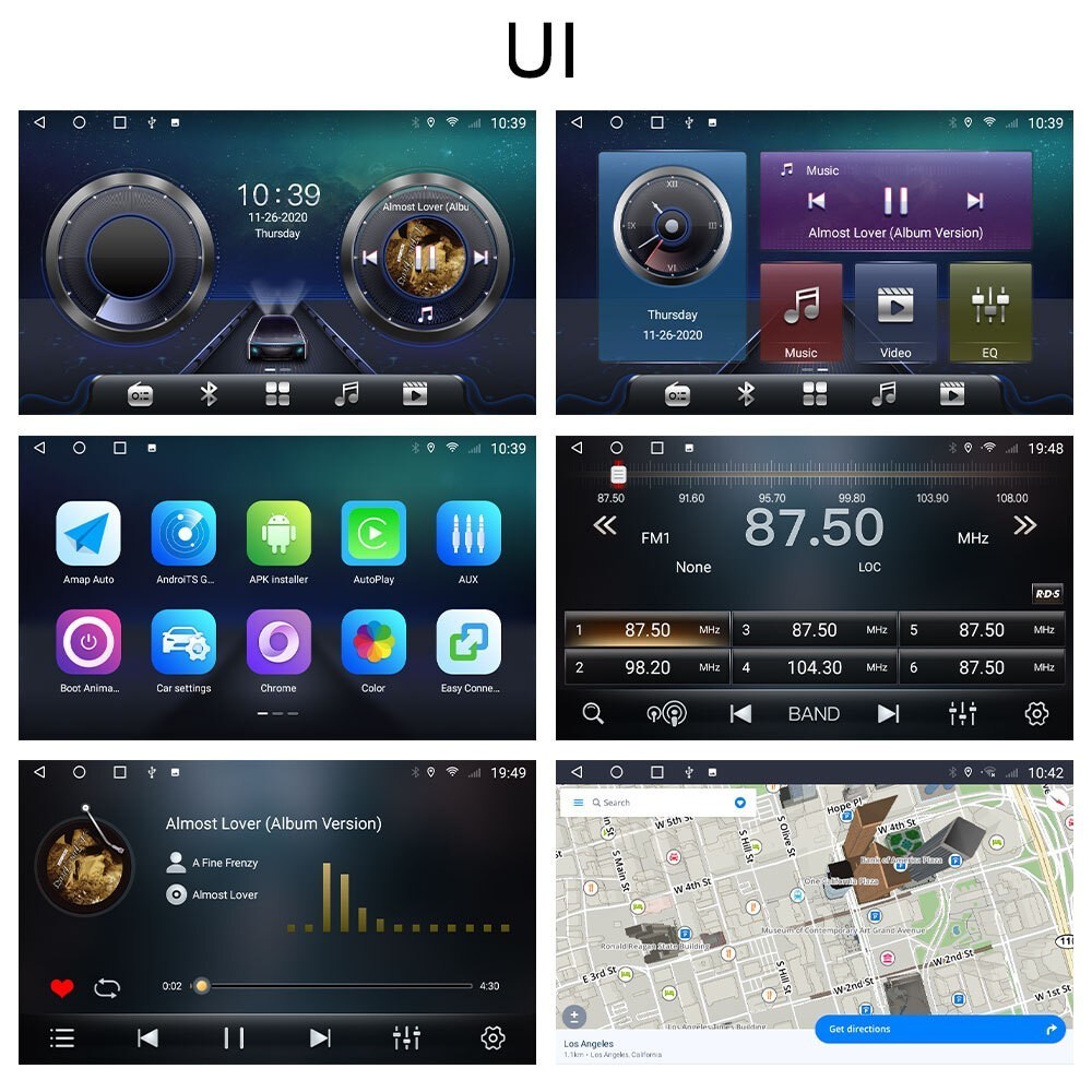 13.3Inch Car Stereo For Toyota 4Runner 2009-2022 Auto Radio GPS Navi Audio Video