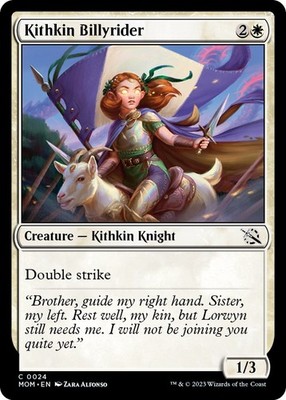 Kithkin Billyrider March of the Machine Foil MTG 24 NM