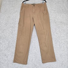 Legendary Outfitters Pants Mens 34x30 Stretch Canvas Brown