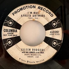 EILEEN RODGERS - I'm Not Afraid Anymore / Just in Case You Change Your Mind HEAR