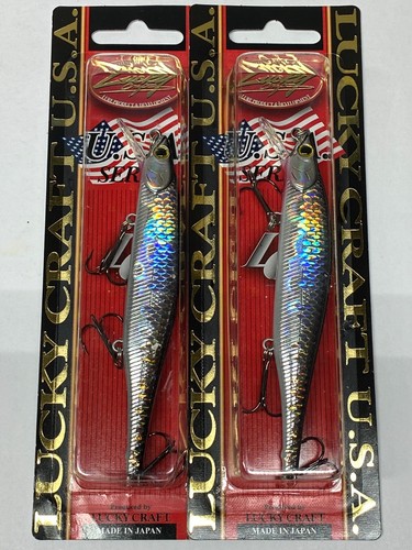 3 Packs Lucky Craft Lightning Pointer 110 SP Suspending Live Threadfin