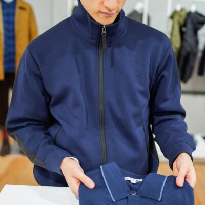 JW Anderson Uniqlo Men Track Full Zip Jacket Navy NWT | eBay