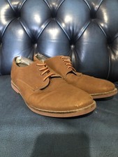 frank wright shoes Size UK10 Tan Brown Used Good Orange Laces