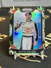 2019 NASCAR Austin Dillon #3 Panini Camo Prizm Photo Variation SP