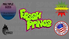 Fresh Prince Car Window Vinyl Decal Graphic Graffiti Laptop Bumper Sticker
