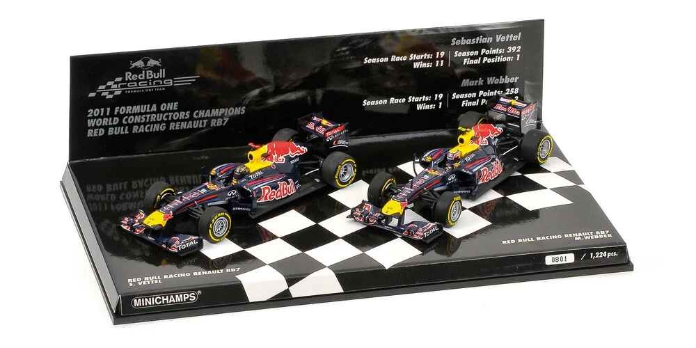 RedBull Diecast Formula 1 Cars 2011 Vehicle Year for sale | eBay