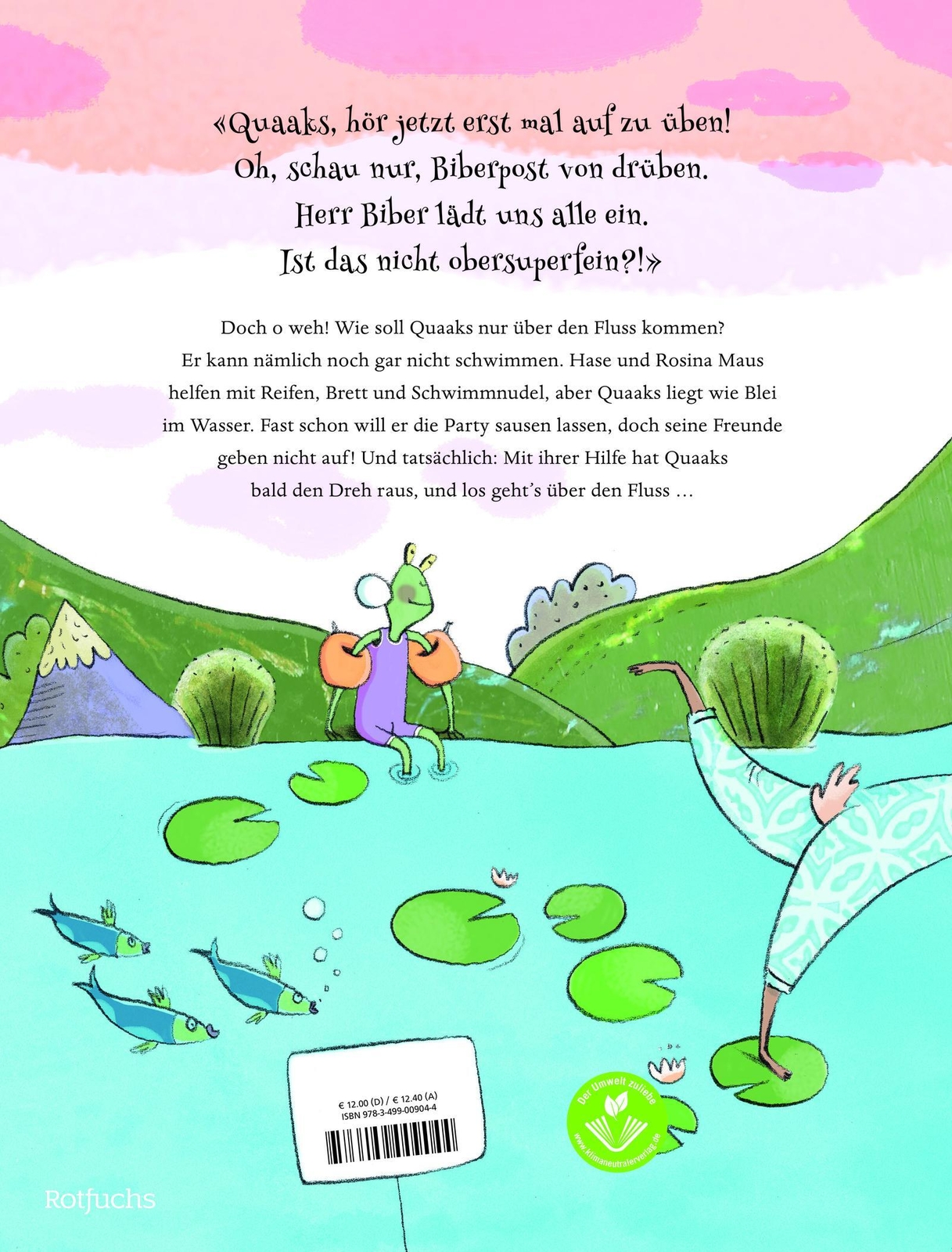 Thumbnail - Regina Schwarz | Biber & Quaaks: Quaaks Schwimmt Los | Buch | Deutsch