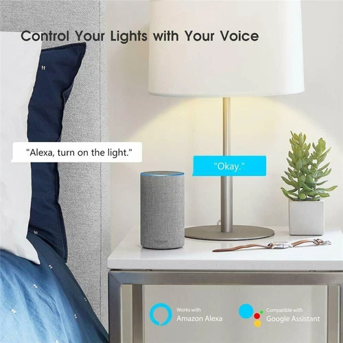 Wifi Bulb E27 B22 15W PIR Sensor Motion Smart LED Globe Lights Alexa Google Home - Picture 7 of 17