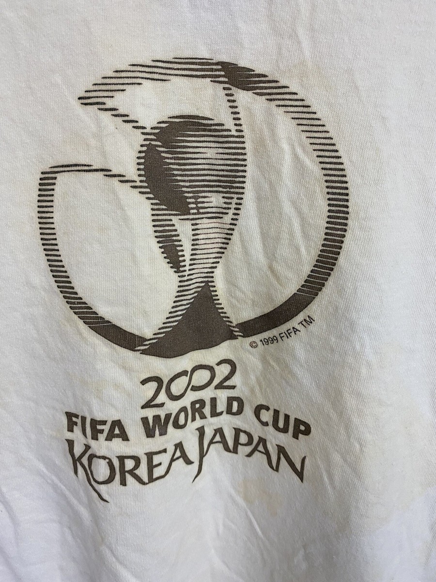 RARE VTG Adidas World Cup 2002 Korea Japan Dragon Shrine T-Shirt