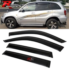 Fits 01-05 Toyota RAV4 Acrylic Window Visors Sun Rain Snow Guard Deflector 4PC