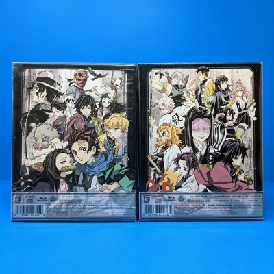 Demon Slayer Kimetsu no Yaiba Blu-Ray Limited Edition LE Vol 1 & 2