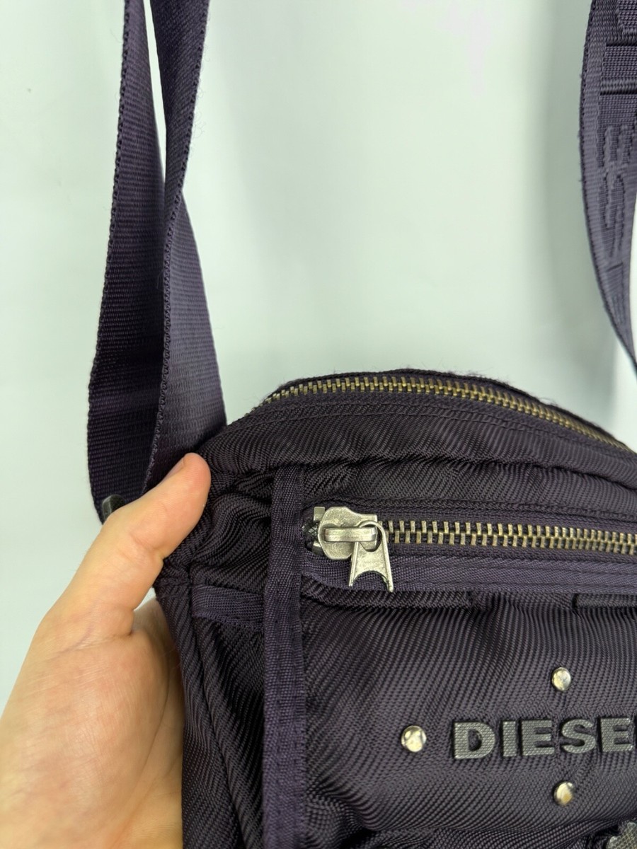 DISEL　ディーゼル　Archive demim　y2k 希少】DIESEL archive metal logo バッグ Y2K - メルカリ