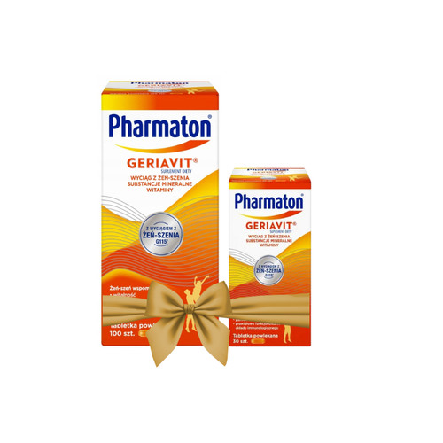 GERIAVIT PHARMATON 30/100+30/100 Tablets Vitamins Minerals