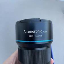 SIRUI 50MM F/1.8 ANAMORPHIC 1.33X for MICRO FOUR-THIRDS CAMERAS [OPEN IN BOX]
