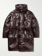 Nwt Moncler Genius Dingyun Zhang Iaphia Quilted Glossed-shell Down Coat $3,760