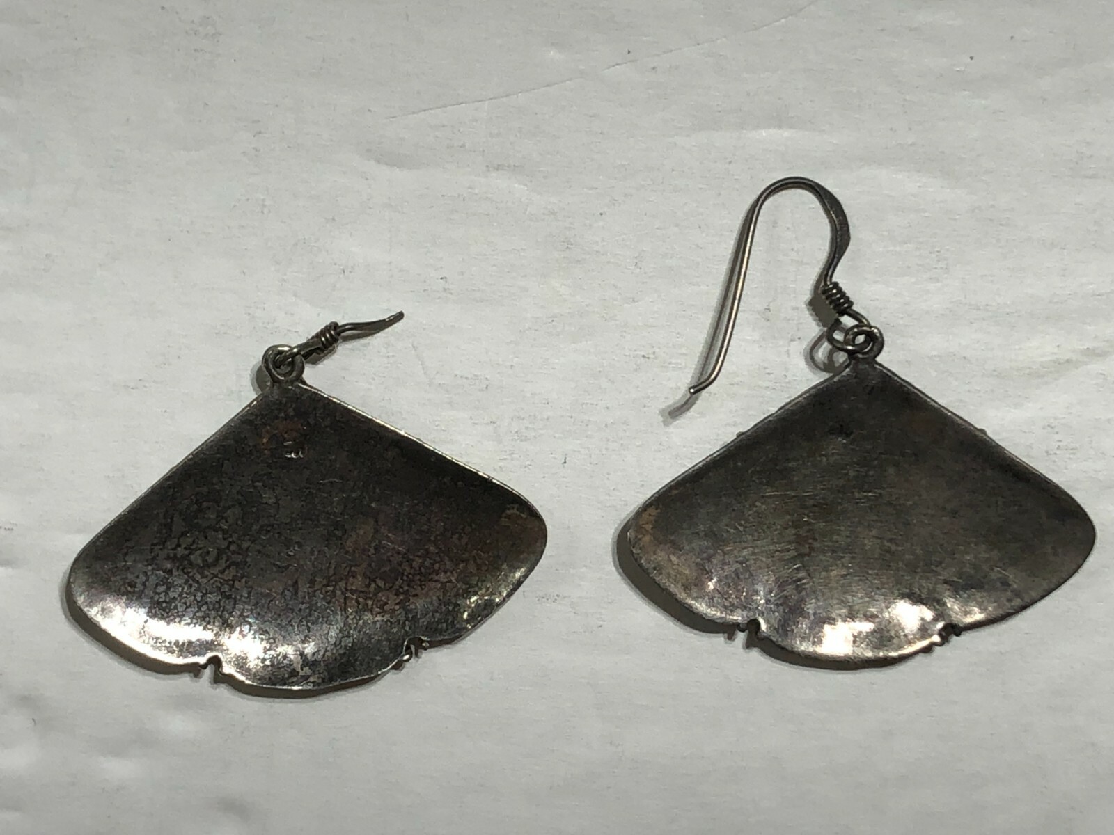 Native American Flower Shaped Dangle Earrings Ste… - image 9