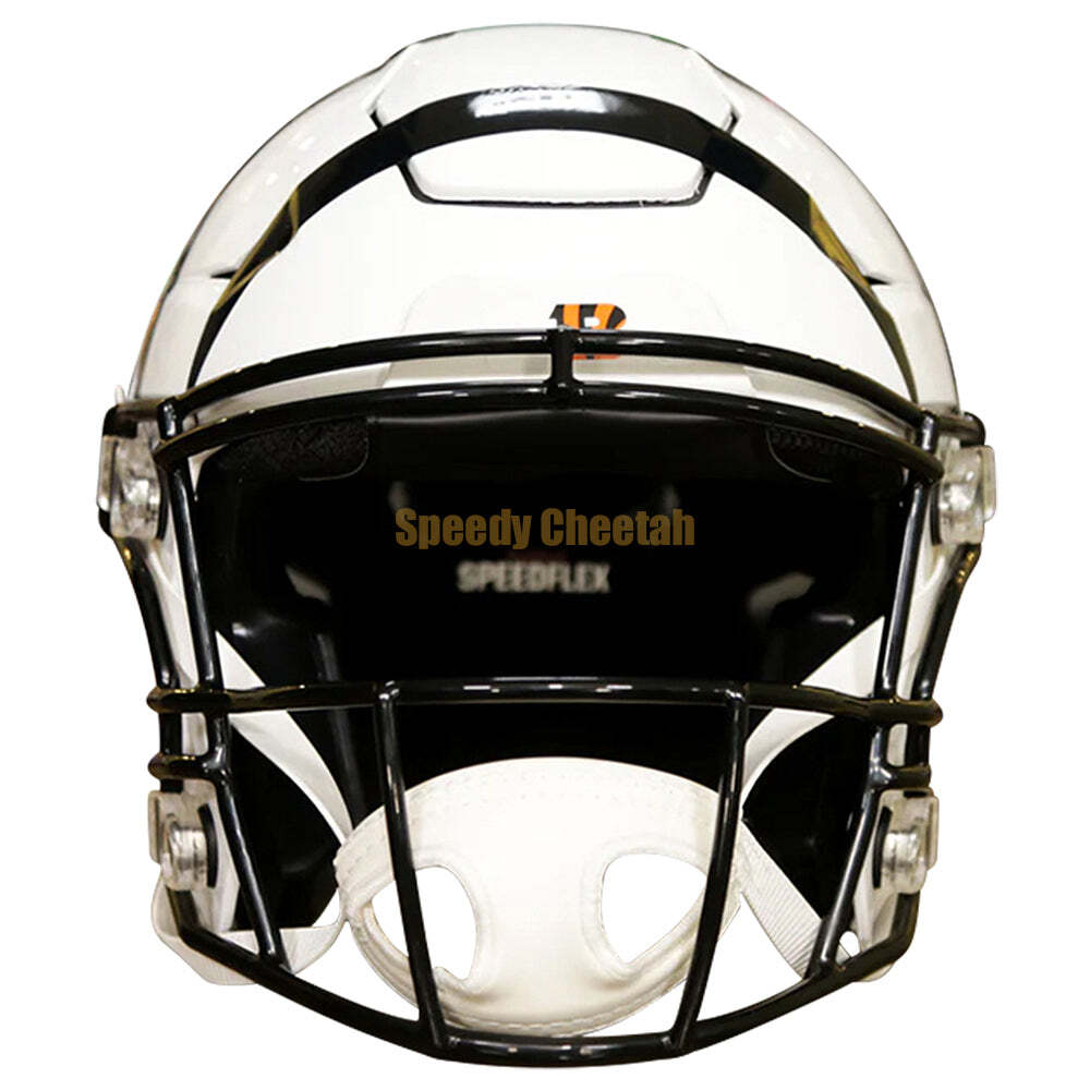 bengals speedflex helmet Chase Brown Autographed Cincinnati 2022 White Alternate Authentic Beckett Loc attachment BRAND NEW CINCINNATI BENGALS AUTHENTIC