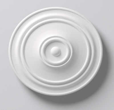 Deckenrosette Julia leichte Harzform kein Styropor leicht zu befestigen 56 cm