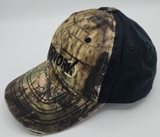 Mossy Oak Camo Snapback Distressed Hat NEW