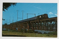 Penn Central 4889 Susquehanna River Locomotive Railway Postcard c1970s UNP