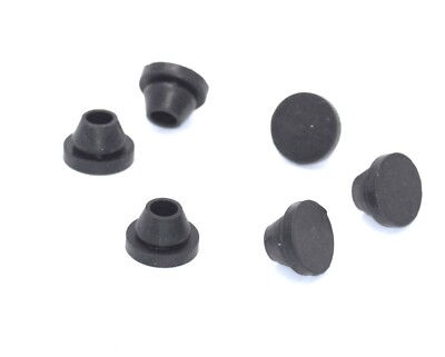 Rubber Feet for LG Microwave Ovens Fits 3/8'' Bottom Foot Holes Various Pak Sizes