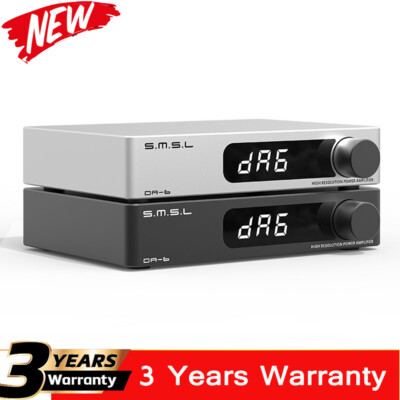 SMSL DA-6 High Resolution Power Amplifier 70Wx2 Hifi Power Amp + Remote Control