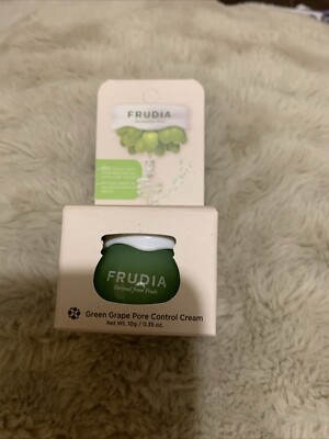 FRUDIA Green Grape Pore Control Cream Mini Size 0.35 fl oz ea NIB
