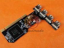 480Mbps 5 Port USB 2.0 PCI Controller Card NEW