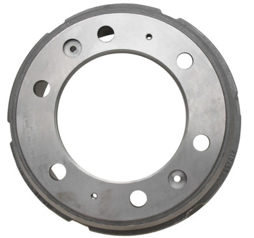 Set of 2 Rear Left Right Brake Drums 6 Lug L & R for Chevy GMC Isuzu - Image 3 of 4