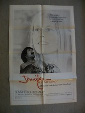 Jennifer on my Mind Michael Brandon & Tippy Walker #71/313 movie poster 27X40