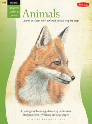 Drawing: Animals in Colored Pencil: Learn to draw with colored penci - VERY GOOD
