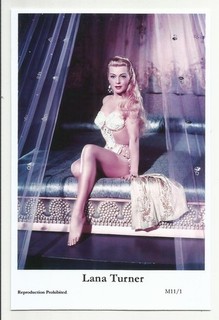 BX144) LANA TURNER SWIFTSURE FOTO POSTKARTE (M11/1) PIN UP FILM GLAMOUR