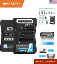 Battery Tester for AA AAA C D 9V, Button Cell  Household Batteries