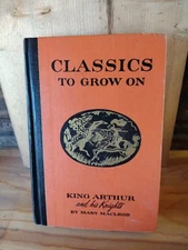 King Arthur and His Knights Mary Macleod 1950 HC Illustrated World Publishing