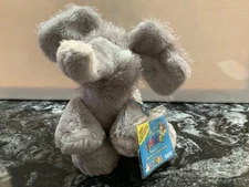 Ganz HS007 Webkinz Lil' Kinz Elephant Gray Tag Attached w/used code Plush Animal