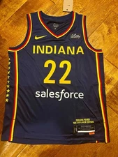 Caitlin Clark Indiana Fever Jersey Blue Youth XL