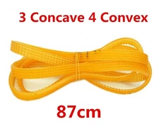 2Pcs Wheel Balance Machine Transmit PU Belt 3 Concave 4 Convex 87cm Repair Tool