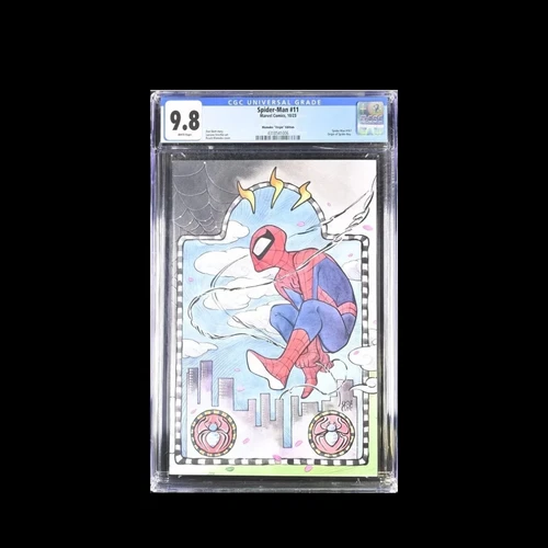 Spider-Man #11 Peach Momoko Virgin Variant CGC 9.8 (2023)