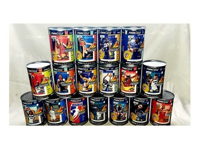 HTF 1997 Pinnacle Inside WNBA Complete Master Set 17 Empty Tins Inaugural Season