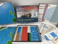 Bismarck Avalon Hill Strategy Board Game 1979 - Complete Open