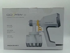 InoKraft White Gray Paint Sprayer 1200mL HVLP Cleaning Kit For House Paint