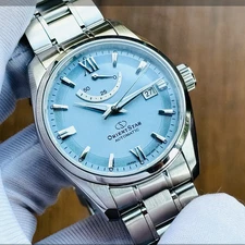 Orient Star Sapphire Crystal Automatic Blue Dial Men's Watch RK-AU0109L