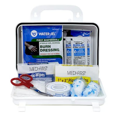 Medi-First 89610 Burn Care Kit, Plastic 138 Components, 2 People Served