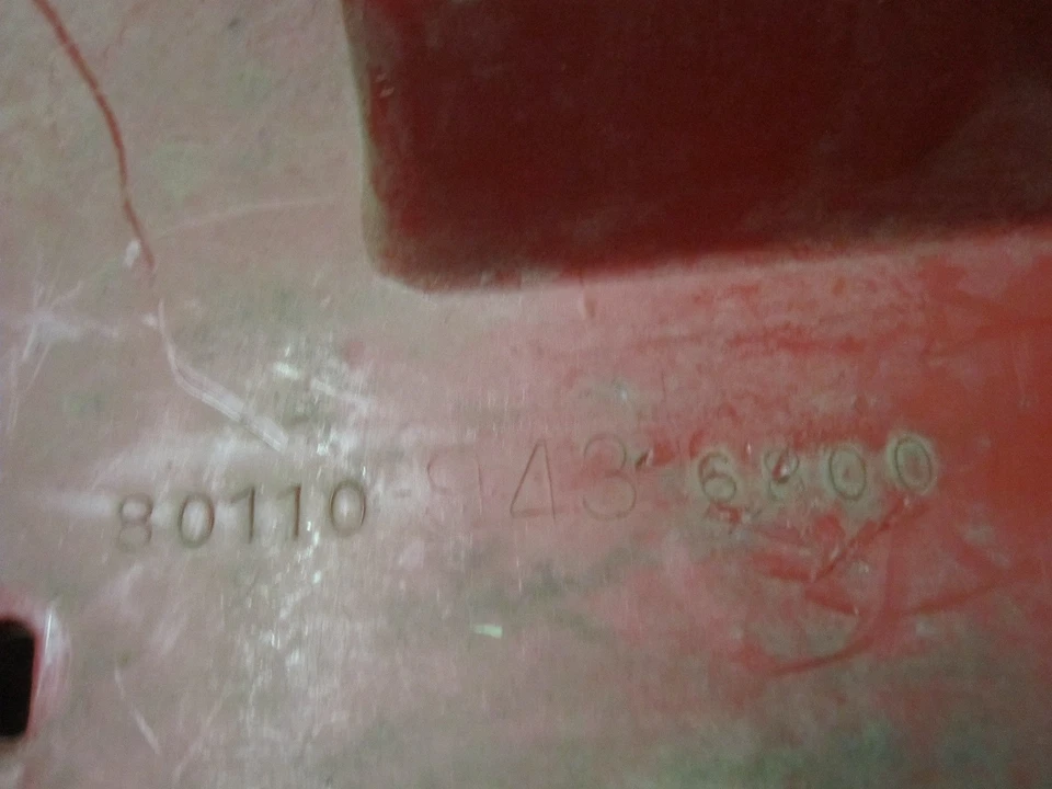 1984 1985 Honda ATC125m ATC 125M Rear Fender Plastic Trunk Lid Cover OEM - Image 4 of 4