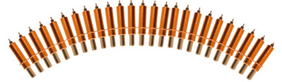 Cleco Standard Spring Temporary Fastener Aircraft Tool - 25 x 1/8'' (#30)  