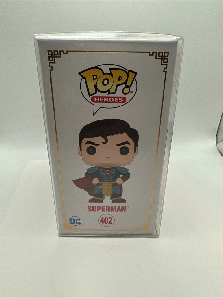Funko POP! DC Heroes: Imperial Palace Superman Black Metallic China Exclusive - Image 3 of 4