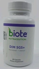 Biote Nutraceutical - DIM SGS+, Hormone + Detox - 60 Capsules 