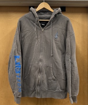 VTG 90s Y2K LIB TECH Snowboarding Full Zip Hoodie JAMIE LYNN Mens XL RARE